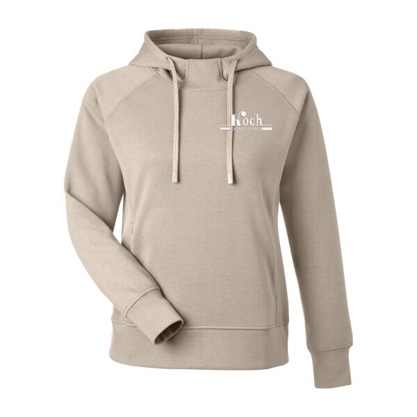 J. America - Women's Apex Fleece Hooded Sweatshirt - Embroidered Logo Thumbnail