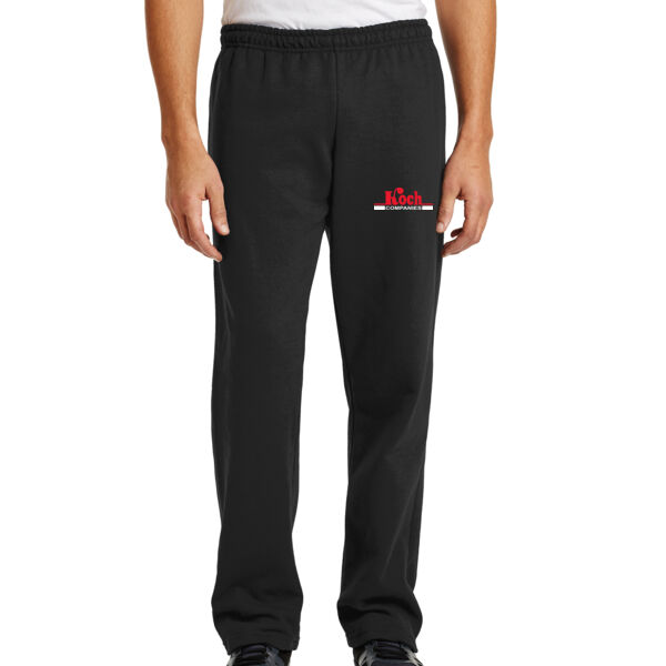 Gildan - Heavy Blend Open Bottom Sweatpant - Embroidered Logo Thumbnail
