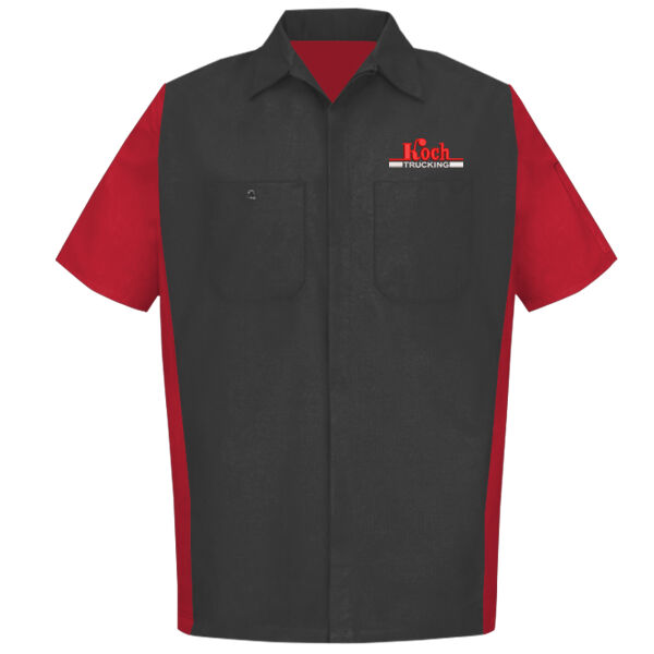 Red Kap - Short Sleeve Automotive Crew Shirt - Embroidered Logo Thumbnail