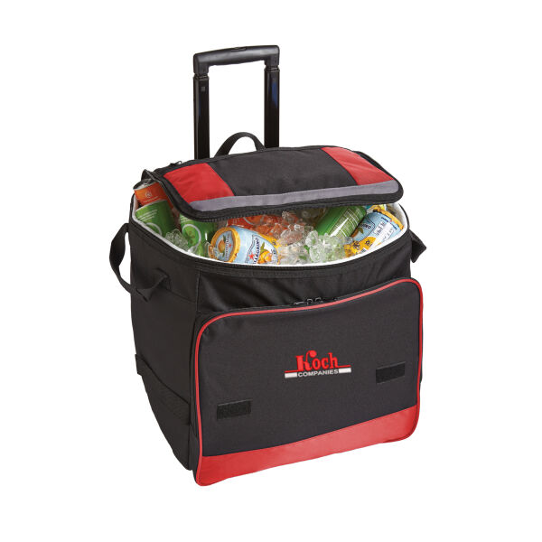 Port Authority® Rolling Cooler - Embroidered Logo Thumbnail