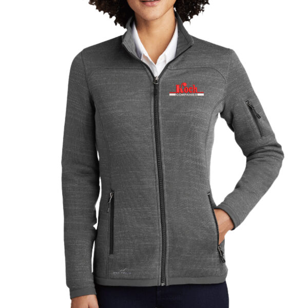 Eddie Bauer ® Ladies Sweater Fleece Full-Zip - Embroidered Logo Thumbnail
