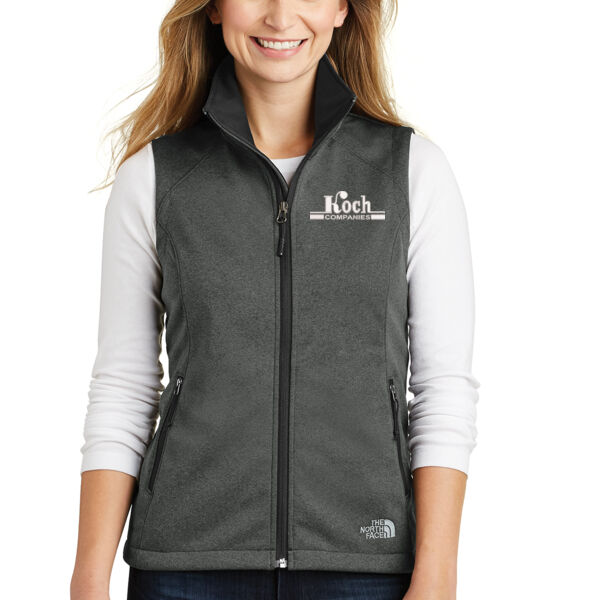 The North Face® Ladies Ridgewall Soft Shell Vest - Embroidered Logo Thumbnail