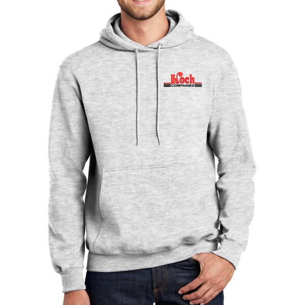 Port & Company® Tall Essential Fleece Pullover Hooded Sweatshirt - Embroidered Logo Thumbnail