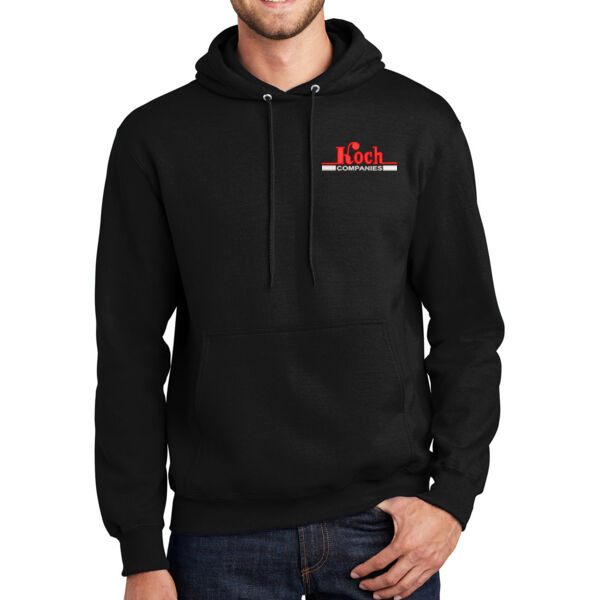 Port & Company® Tall Essential Fleece Pullover Hooded Sweatshirt - Embroidered Logo Thumbnail