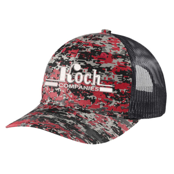 Port Authority ® Digi Camo Snapback Trucker Cap - Embroidered Logo Thumbnail