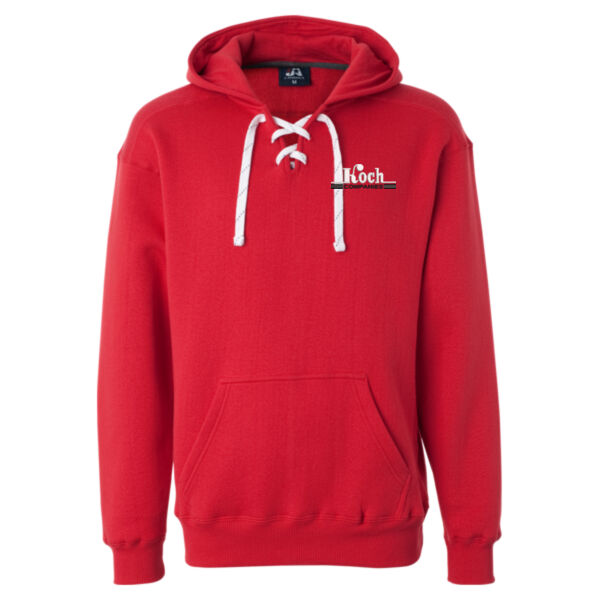 J. America - Sport Lace Hooded Sweatshirt - Embroidered Logo Thumbnail