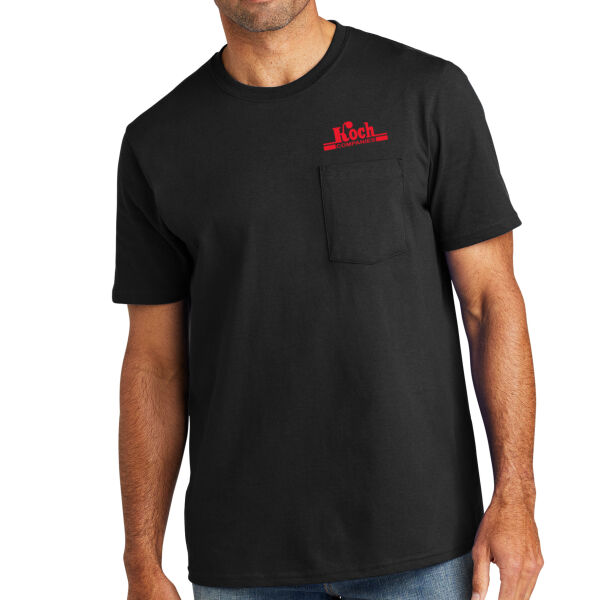 Volunteer Knitwear™ All-American Pocket Tee - Printed Logo Thumbnail