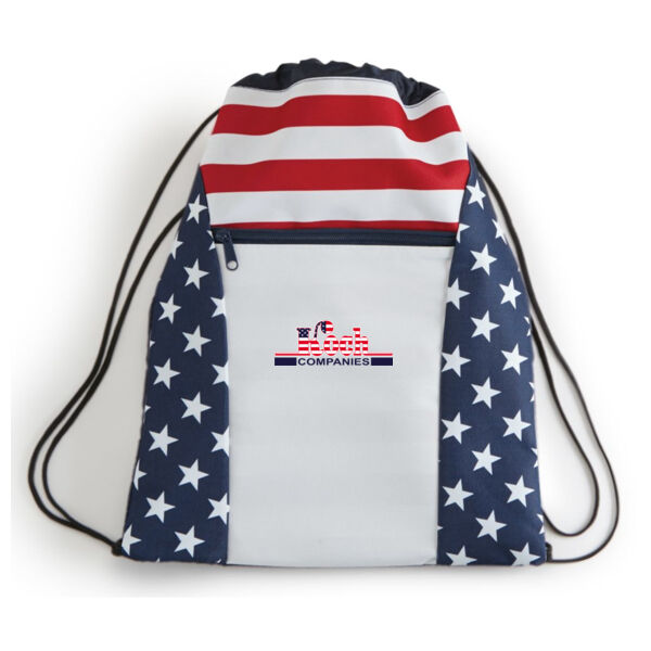 OAD - Americana Drawstring Bag - Printed Logo Thumbnail