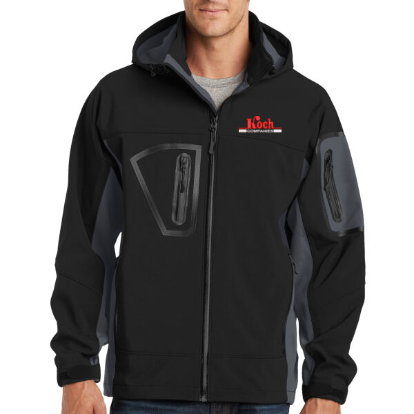 Port Authority® Tall Waterproof Soft Shell Jacket - Embroidered Logo Thumbnail