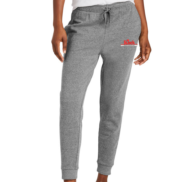 District® Women’s Perfect Tri® Fleece Jogger - Embroidered Logo Thumbnail