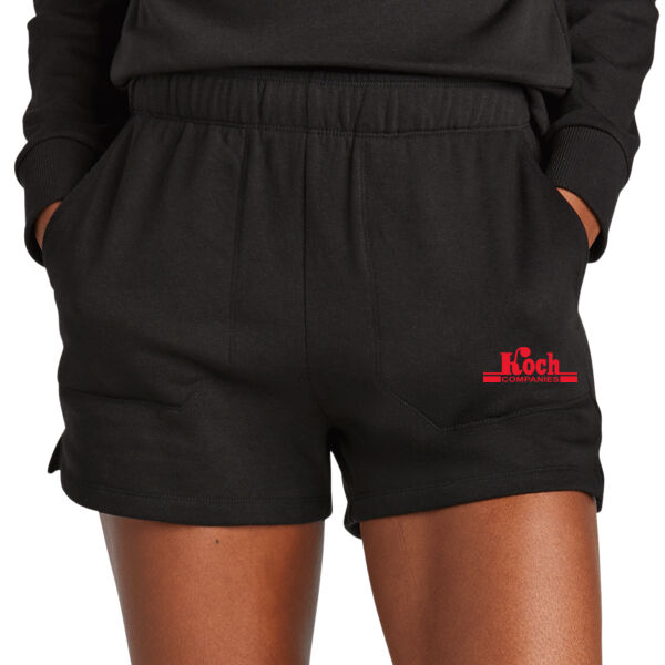 District® Women’s Perfect Tri® Fleece Short - Printed Logo Thumbnail