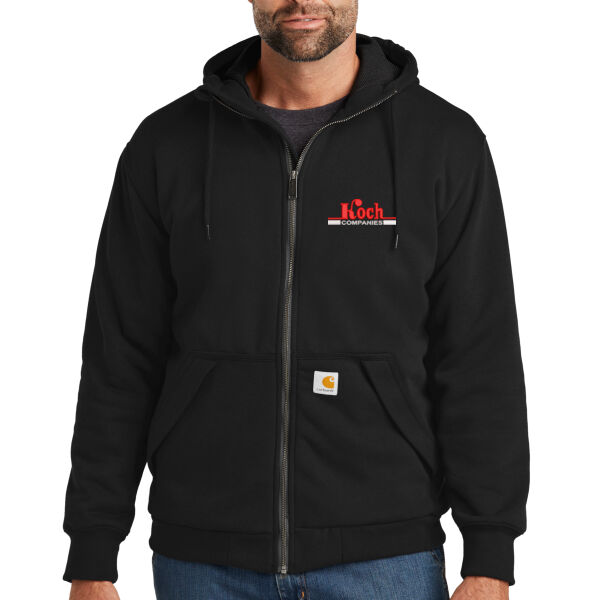 Carhartt® Midweight Thermal-Lined Full-Zip Sweatshirt - Embroidered Logo Thumbnail