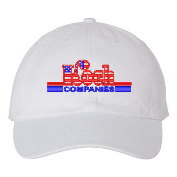 Valucap - Adult Bio-Washed Classic Dad Hat - Embroidered Logo Thumbnail