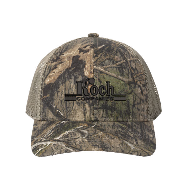 Russell Outdoors™ Camo Snapback Trucker Cap - Embroidered Logo Thumbnail