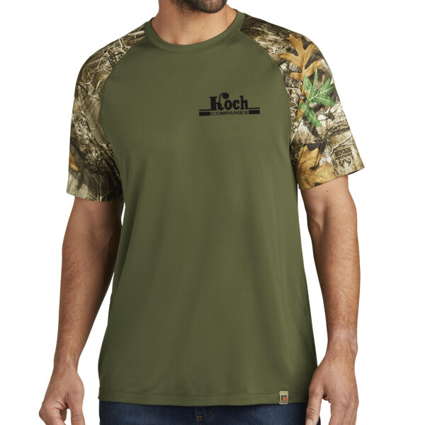 Russell Outdoors™ Realtree® Colorblock Performance Tee - Printed Logo Thumbnail
