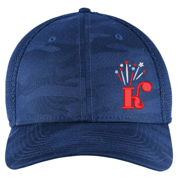 New Era ® Tonal Camo Stretch Tech Mesh Cap - Embroidered Logo Thumbnail
