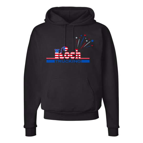 Hanes - Ecosmart® Hooded Sweatshirt - Printed Logo Thumbnail
