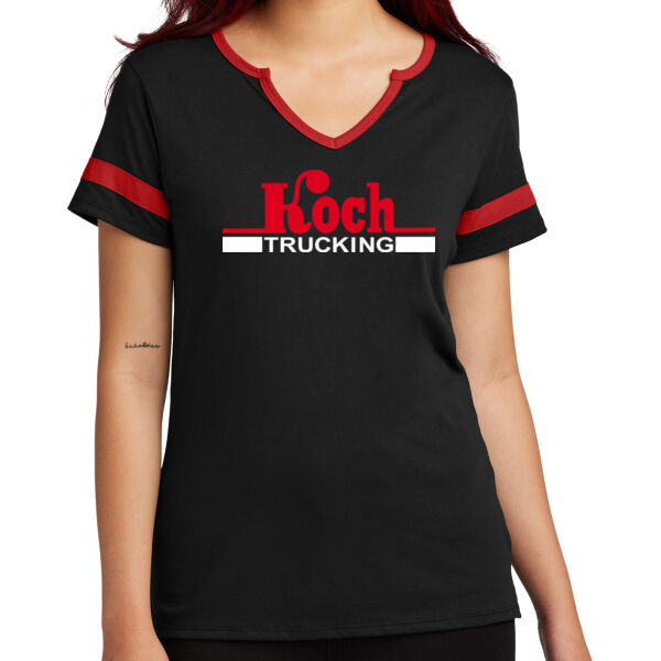 Sport-Tek® Ladies Halftime Notch Neck Tee - Screen Printed Logo Thumbnail