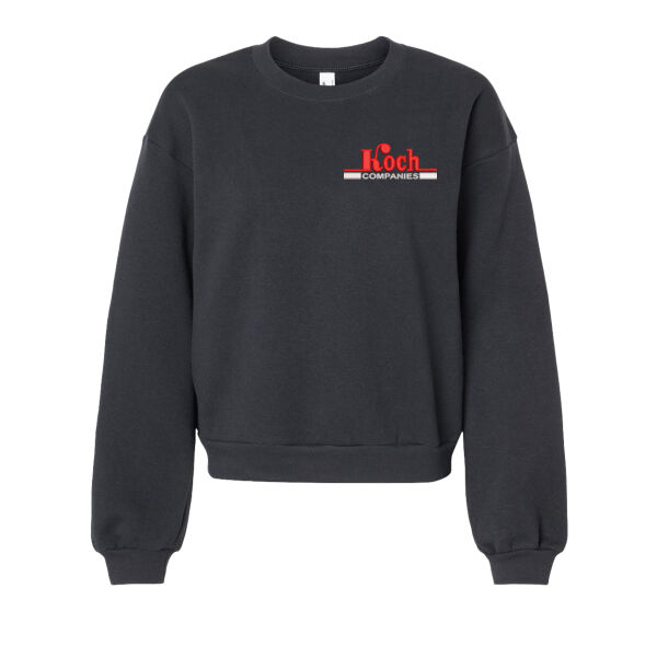 American Apparel - ReFlex Women's Fleece Crewneck Sweatshirt - Embroidered Logo Thumbnail