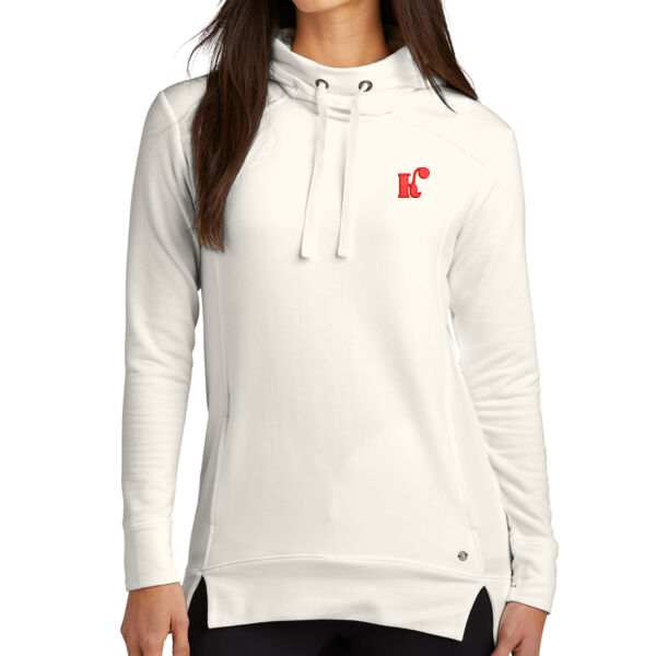 OGIO ® Ladies Luuma Pullover Fleece Hoodie - Embroidered Logos Thumbnail
