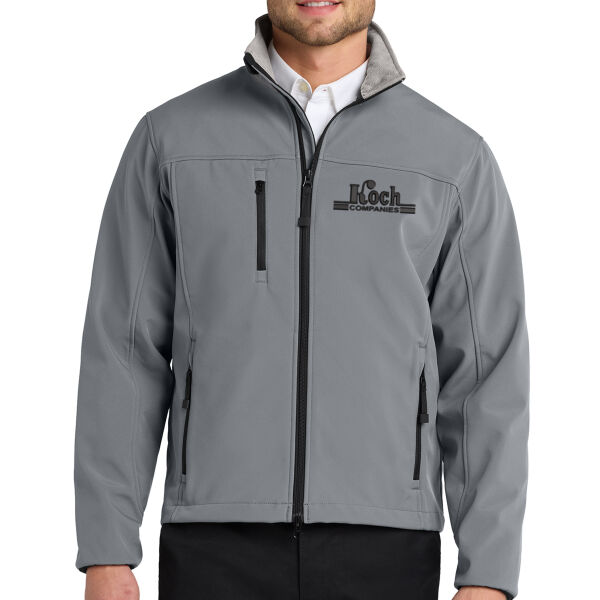 Port Authority® Tall Glacier® Soft Shell Jacket - Embroidered Logo Thumbnail