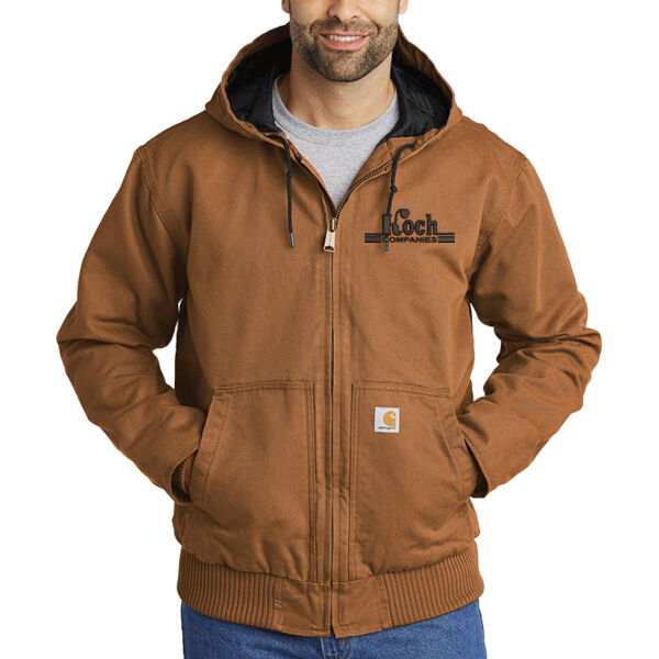 Carhartt® Tall Washed Duck Active Jac - Embroidered Logo Thumbnail