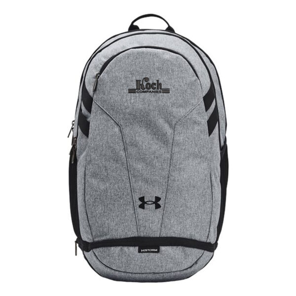 Under Armour - Hustle 5.0 Team Laptop Backpack - Embroidered Logo Thumbnail