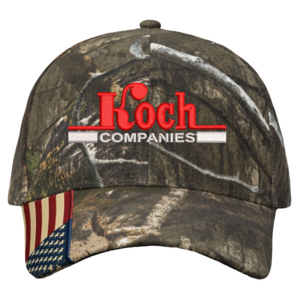 Kati - Camo Woven USA Flag Cap - Embroidered Logo Thumbnail
