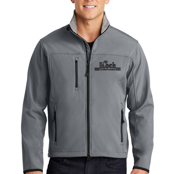 Port Authority® Glacier® Soft Shell Jacket - Embroidered Logo Thumbnail