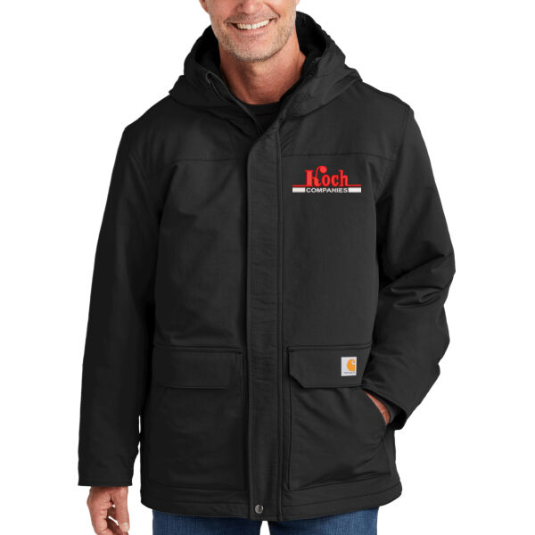 Carhartt® Super Dux™ Insulated Hooded Coat - Embroidered Logo Thumbnail