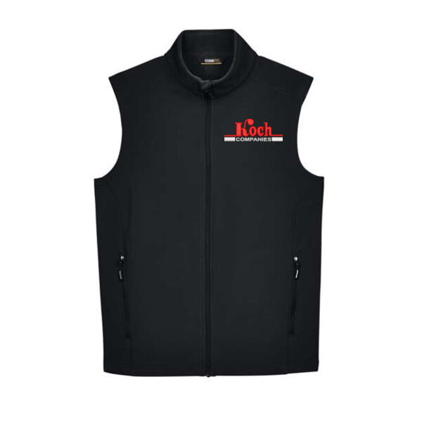 CORE365 - Men's Cruise Two-Layer Fleece Bonded Soft Shell Vest - Embroidered Logo Thumbnail