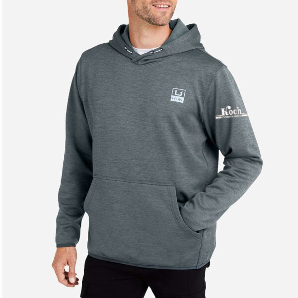 HUK - Performance Hooded Fleece Sweatshirt - Embroidered Logo Thumbnail