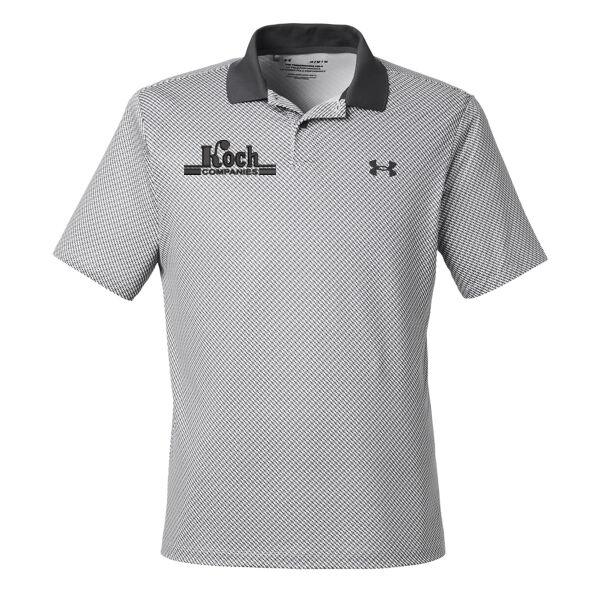 Under Armour - 3.0 Printed Performance Polo - Embroidered Logo Thumbnail