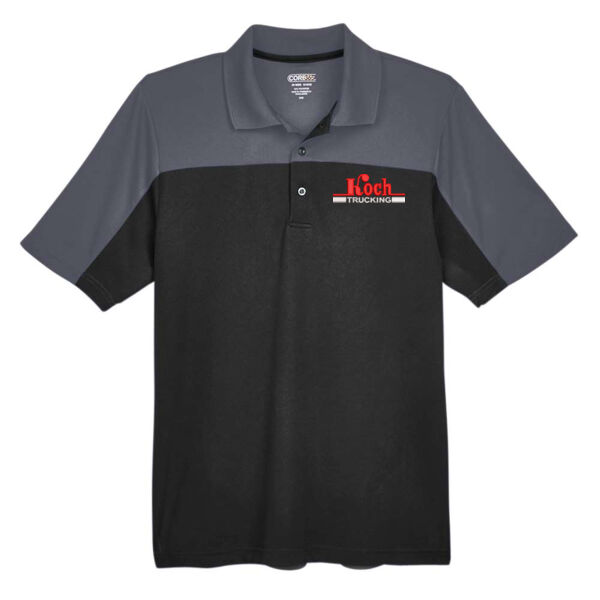 CORE365 - Men's Balance Colorblock Performance Piqué Polo - Embroidered Logo Thumbnail