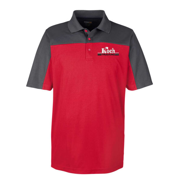 CORE365 - Men's Balance Colorblock Performance Piqué Polo - Embroidered Logo Thumbnail