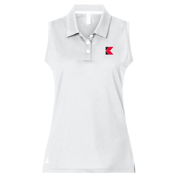Adidas - Women's Ottoman Sleeveless Polo - Embroidered Logo - Koch Logistics Exclusive Thumbnail