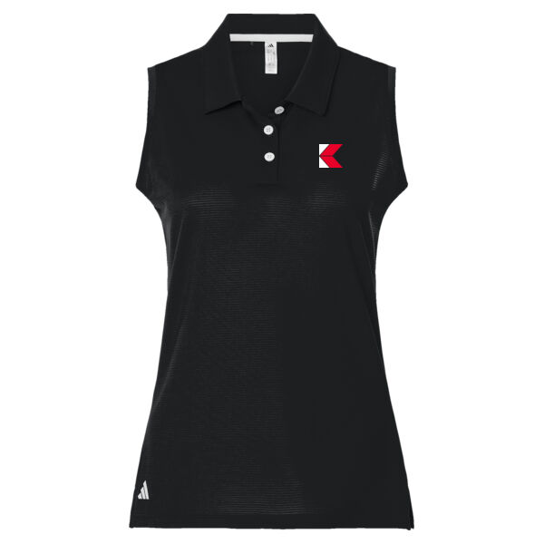 Adidas - Women's Ottoman Sleeveless Polo - Embroidered Logo - Koch Logistics Exclusive Thumbnail