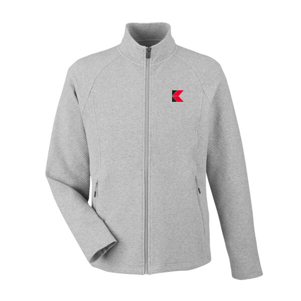 North End - Men's Spirit Textured Full-Zip - Embroidered Logos - Koch Logistics Exclusive Thumbnail