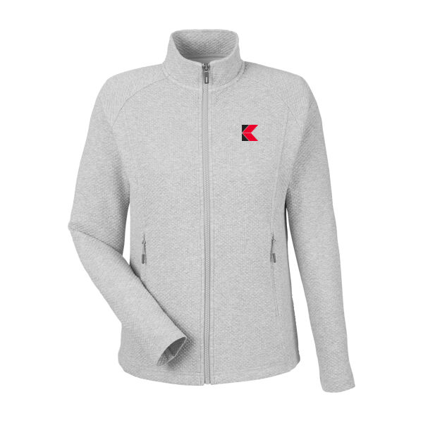 North End - Women's Spirit Textured Full-Zip - Embroidered Logos - Koch Logistics Exclusive Thumbnail