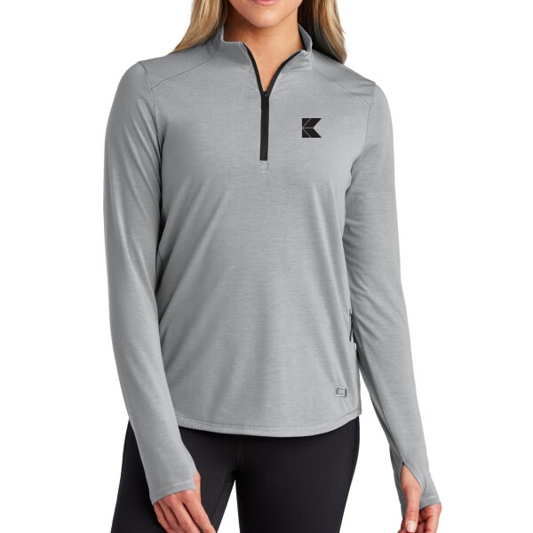 OGIO® Ladies Motion 1/4-Zip - Embroidered Logos - Koch Logistics Exclusive Thumbnail