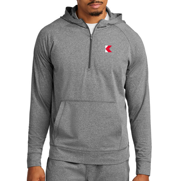 Sport-Tek® Sport-Wick® Stretch 1/2-Zip Hoodie - Embroidered Logos - Koch Logistics Exclusive Thumbnail