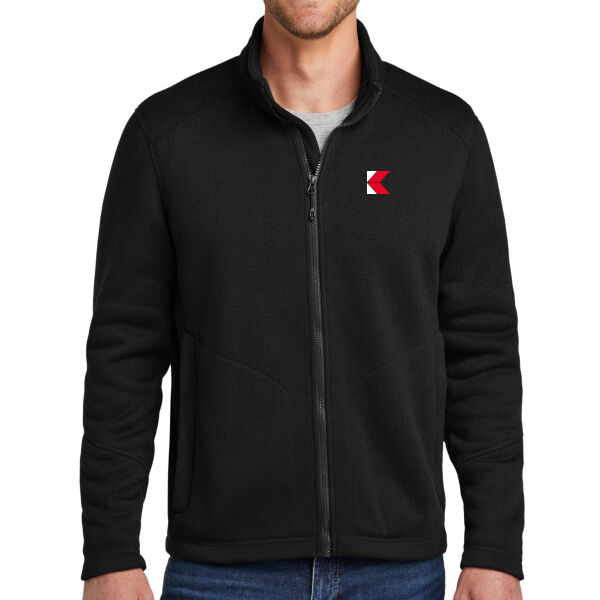 Port Authority® Arc Sweater Fleece Jacket - Embroidered Logos - Koch Logistics Exclusive Thumbnail