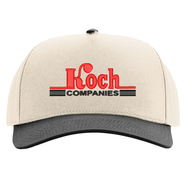 Richardson - Full Fabric Five-Panel Champ Cap - Embroidered Logo Thumbnail