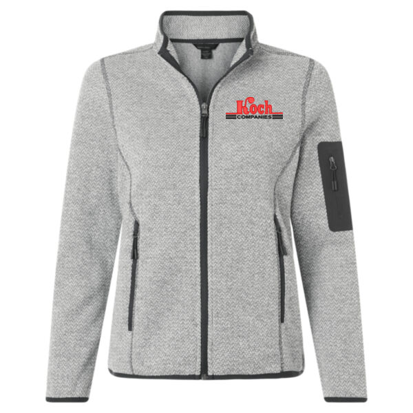 North End - Women's Jasper Full-Zip Fleece Jacket - Embroidered Logo Thumbnail