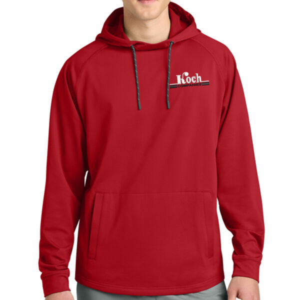 Richardson Charge Performance Fleece Long Sleeve Hoodie - Embroidered Logo Thumbnail