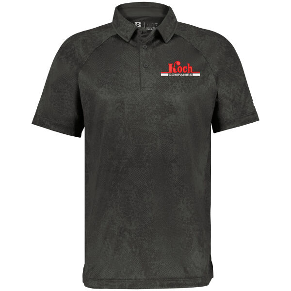 Badger - Stadium Print Polo - Embroidered Logo Thumbnail