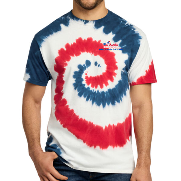 Port & Co™ Tie-Dye Tee - Printed Logo Thumbnail