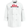 Eight Knot Button Chef Coat with Thermometer Pocket Thumbnail