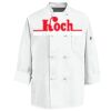 Eight Knot Button Chef Coat with Thermometer Pocket Thumbnail