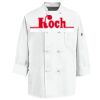 Eight Knot Button Chef Coat with Thermometer Pocket Thumbnail
